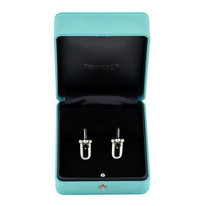 Tiffany Sterling Silver Large HardWear Link Earrings 5 of 5