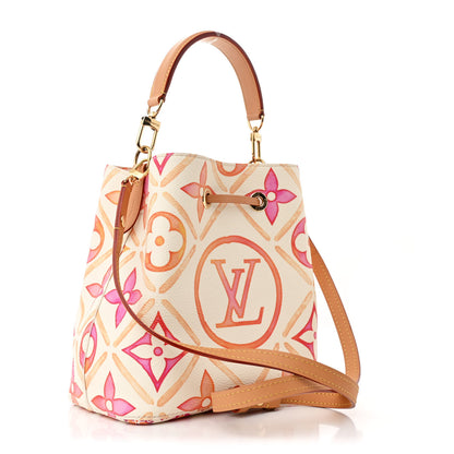 Louis Vuitton Monogram Neonoe BB Coral 3 of 11