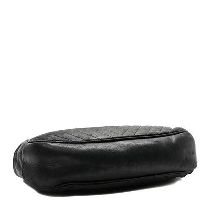 Chanel Lambskin Chevron Quilted Tote Black 4 of 9