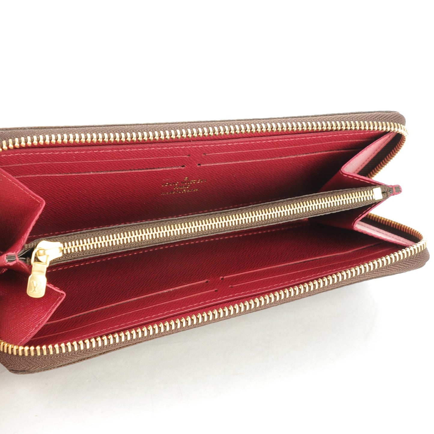 Monogram Clemence Wallet Fuchsia