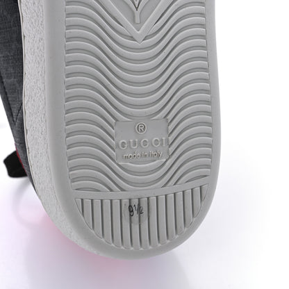 Gucci GG Supreme Monogram Ayers Web Mens New Ace Sneakers 9.5 Black 8 of 10