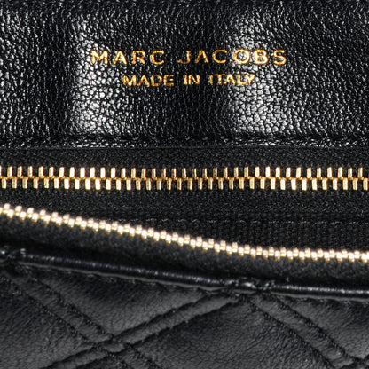 Marc Jacobs Leather Quilted Large Baroque Single Black 8 of 8