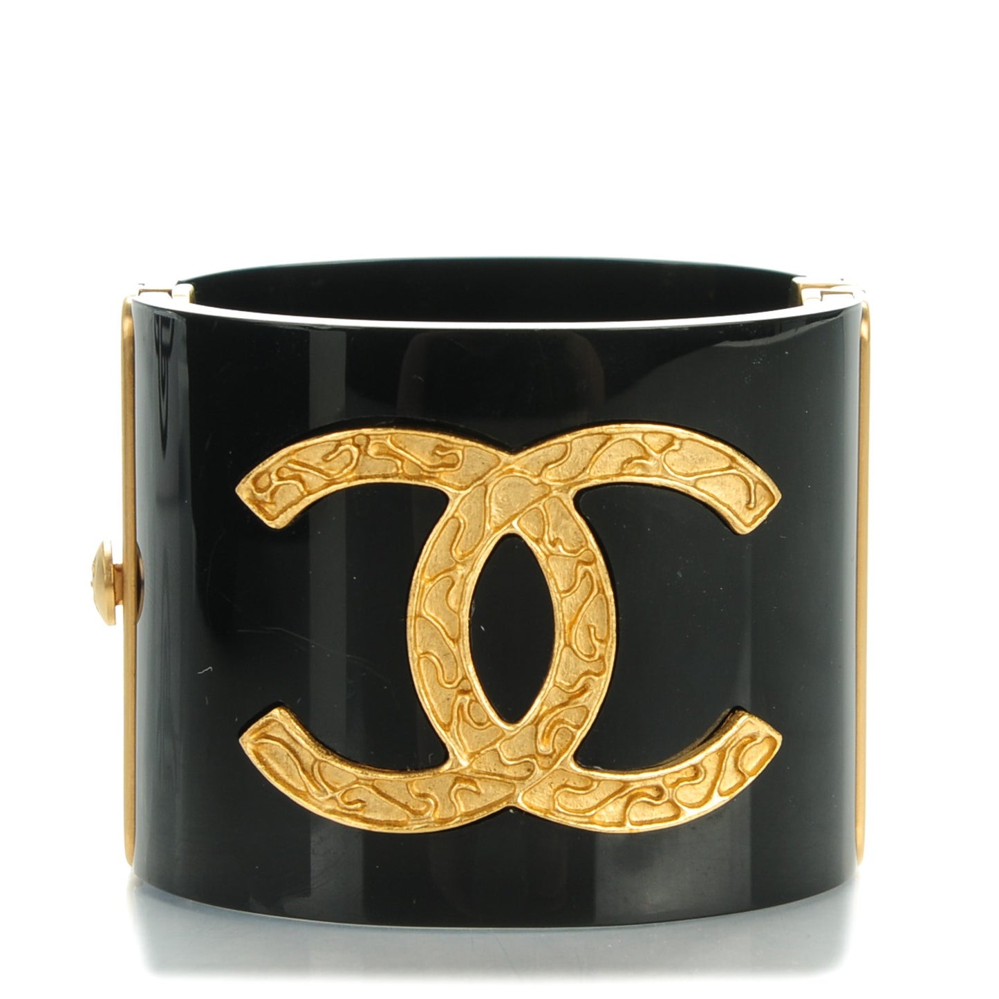 Resin CC Cuff Black Gold
