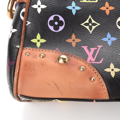Louis Vuitton Monogram Multicolor Beverly MM Black 10 of 12