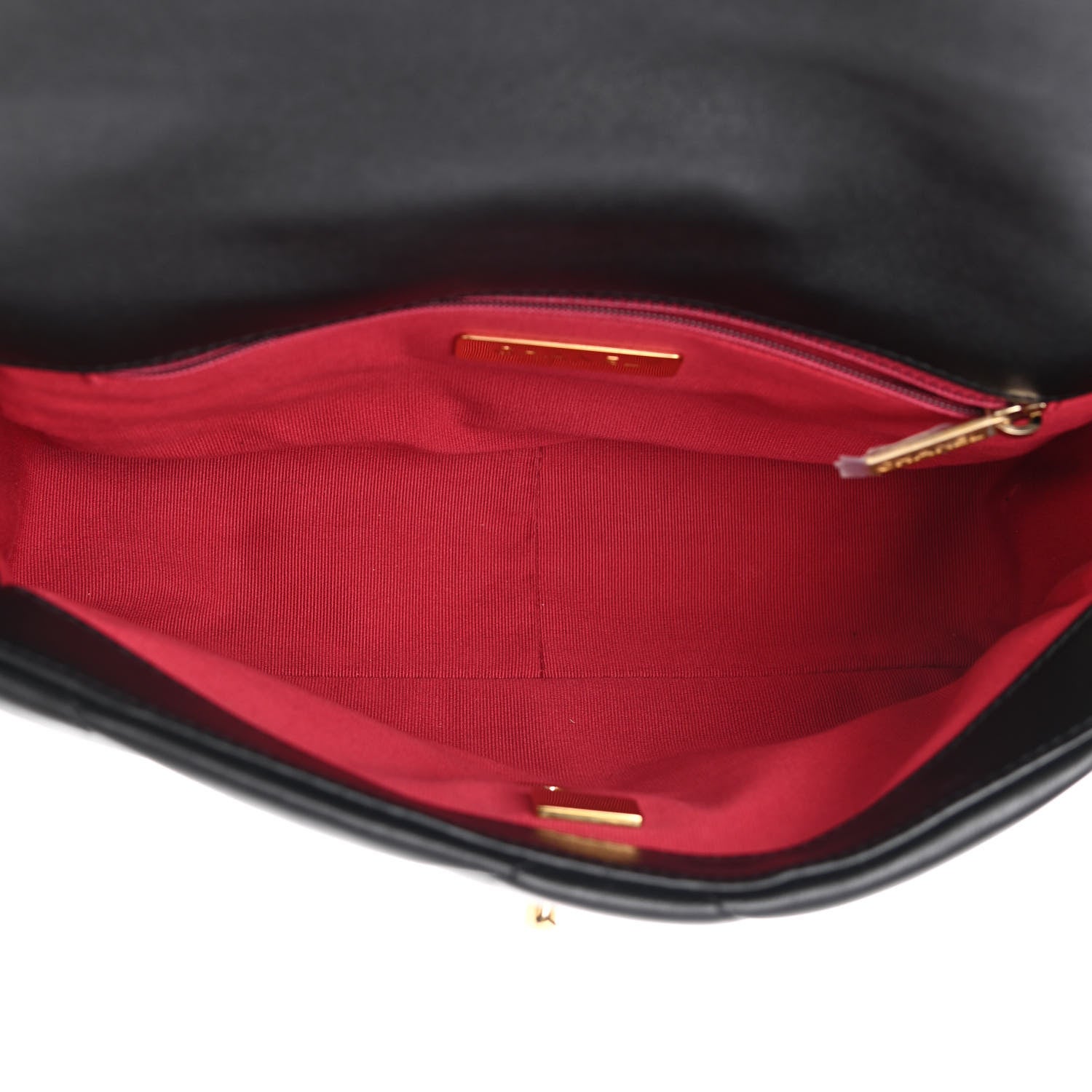 Chanel Lambskin Quilted Medium Chanel 19 Flap Black 5 of 12