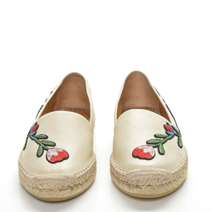 Gucci Nappa Ophelia Espadrilles 38.5 Mystic White 4 of 8