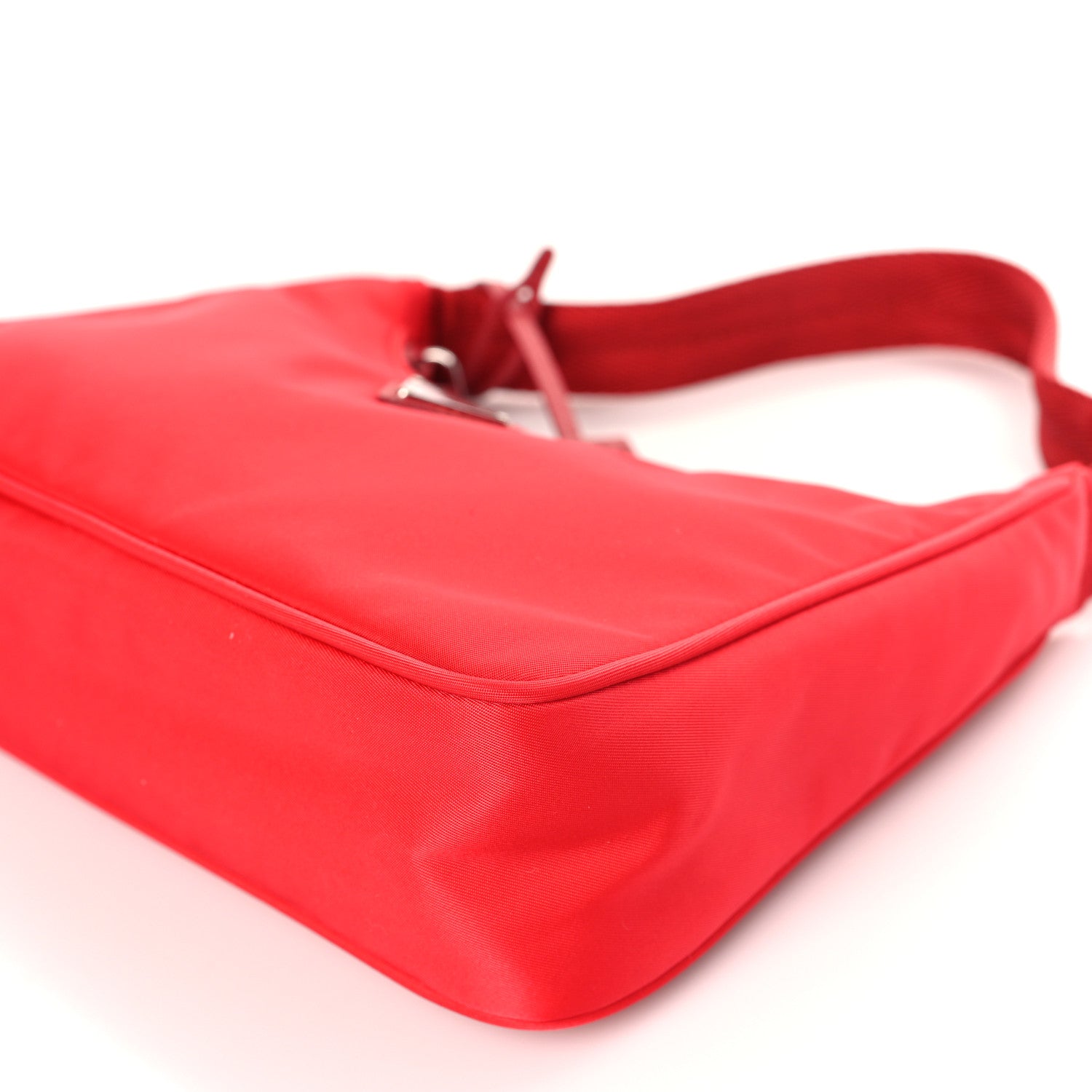 Prada Tessuto Nylon Mini Re-Edition 2000 Bag Rosso 8 of 8