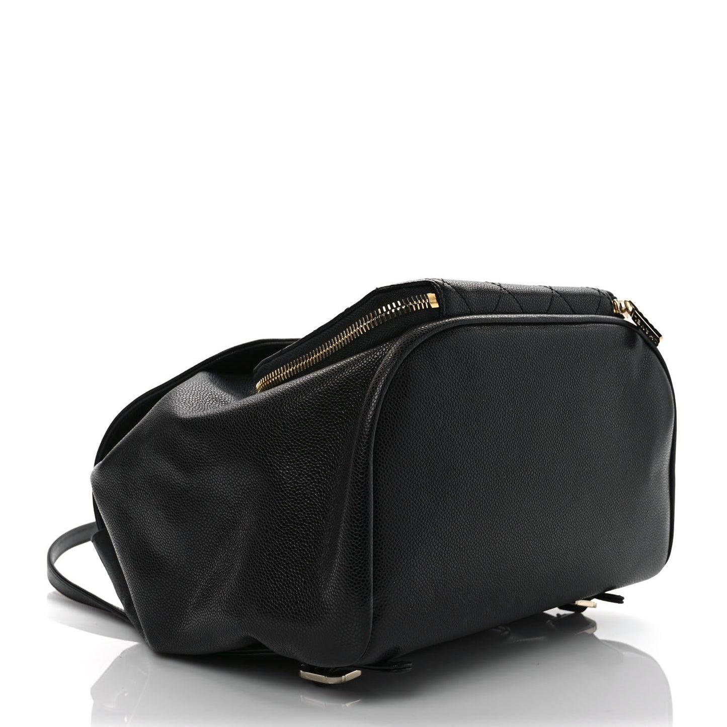 Caviar Quilted Business Affinity Backpack Black