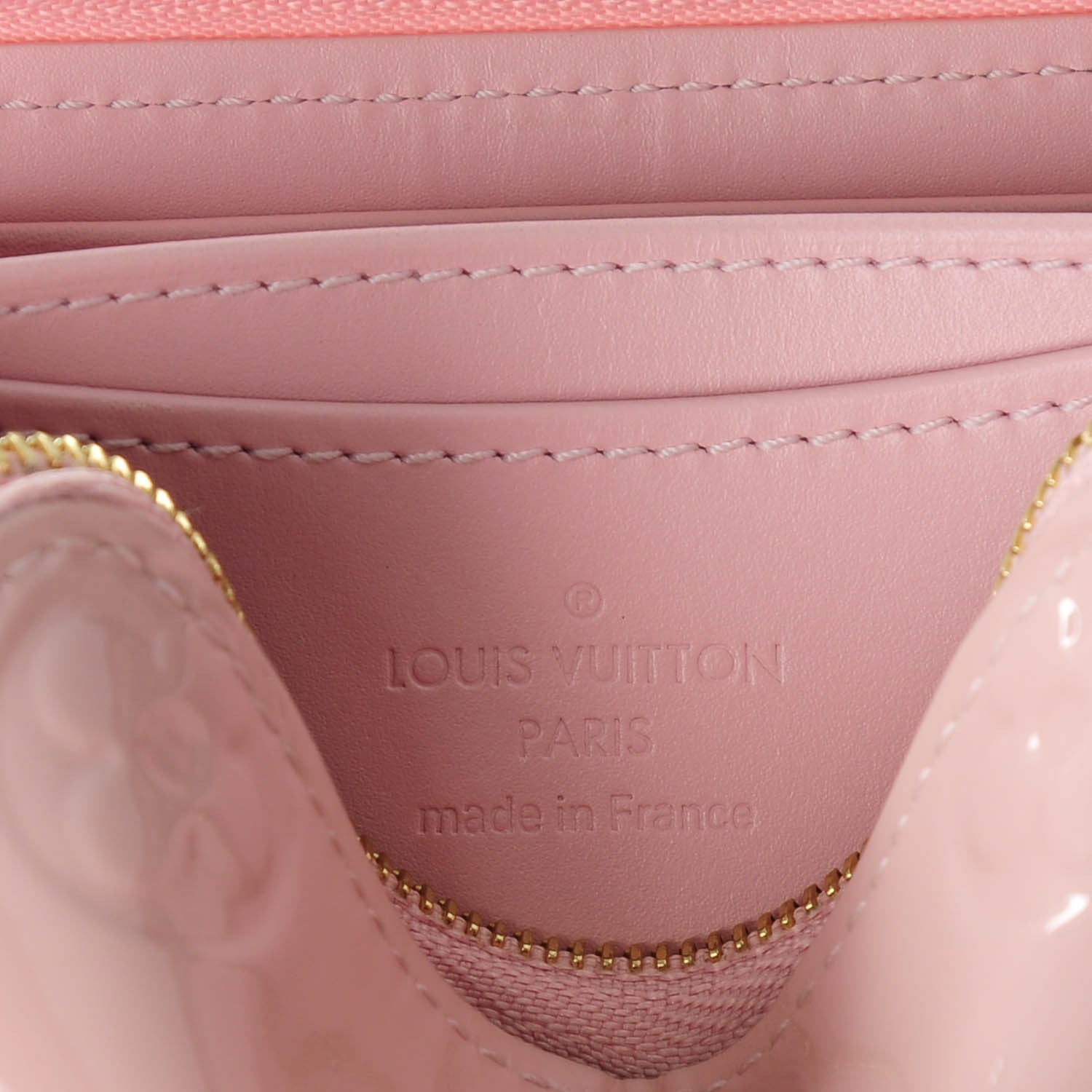 Louis Vuitton Vernis Zippy Coin Purse Rose Ballerine 6 of 7