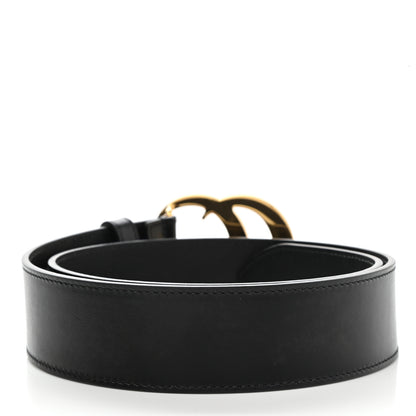 Gucci Plutone Calfskin Double G 40mm Belt 75 30 Black 2 of 8