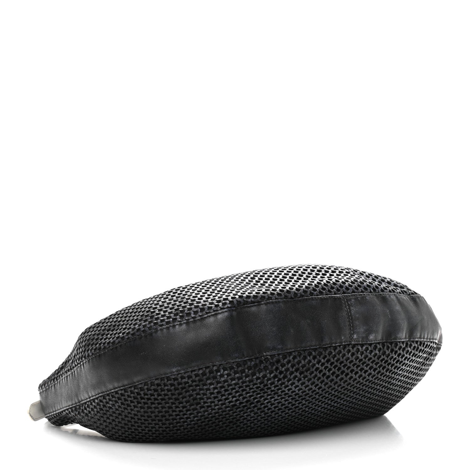 Christian Dior Leather Perforated Hobo Black 4 of 17