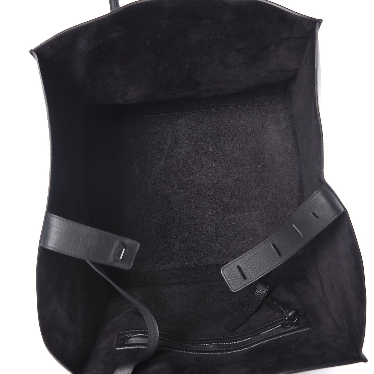 Supple Calfskin Medium Phantom Luggage Black