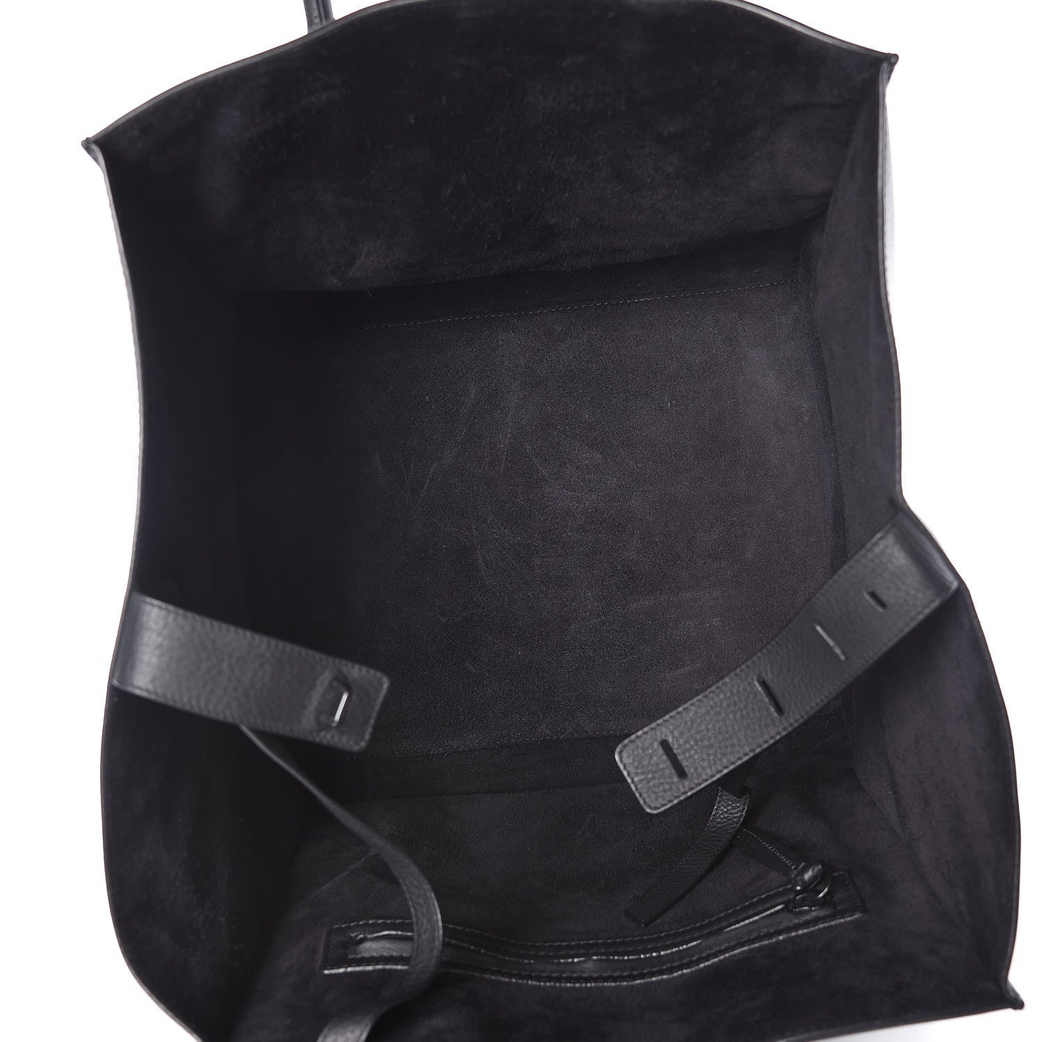 Celine Supple Calfskin Medium Phantom Luggage Black 5 of 12