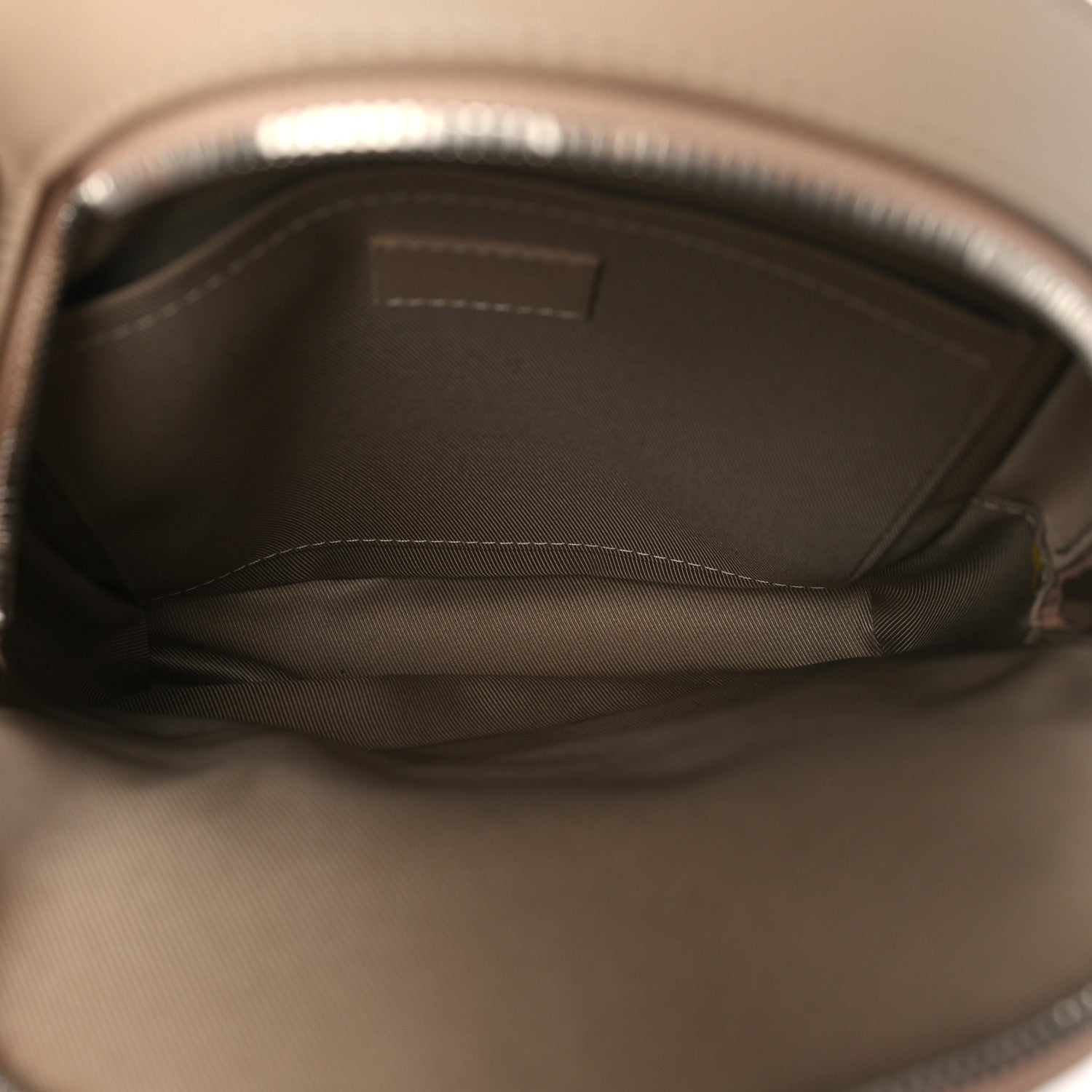 Louis Vuitton Grained Cowhide Aerogram Pilot Slingbag Sable Beige 5 of 9
