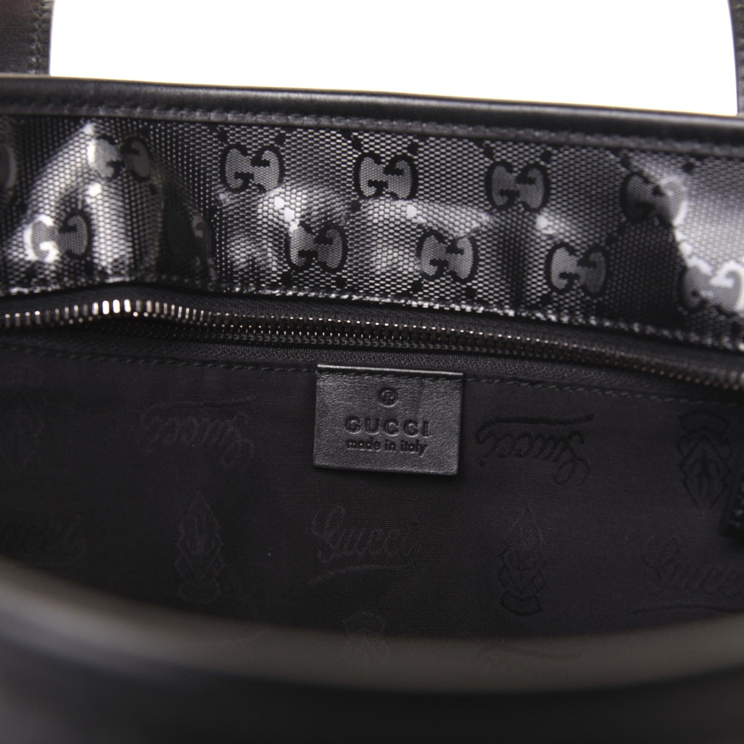 Gucci Imprime Monogram Small Joy Tote Black 9 of 17