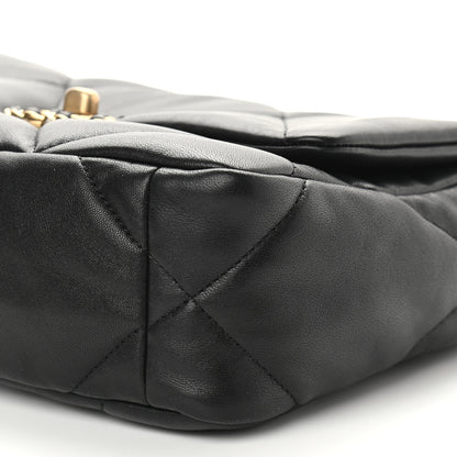 Chanel Lambskin Quilted Medium Chanel 19 Flap Black 9 of 9