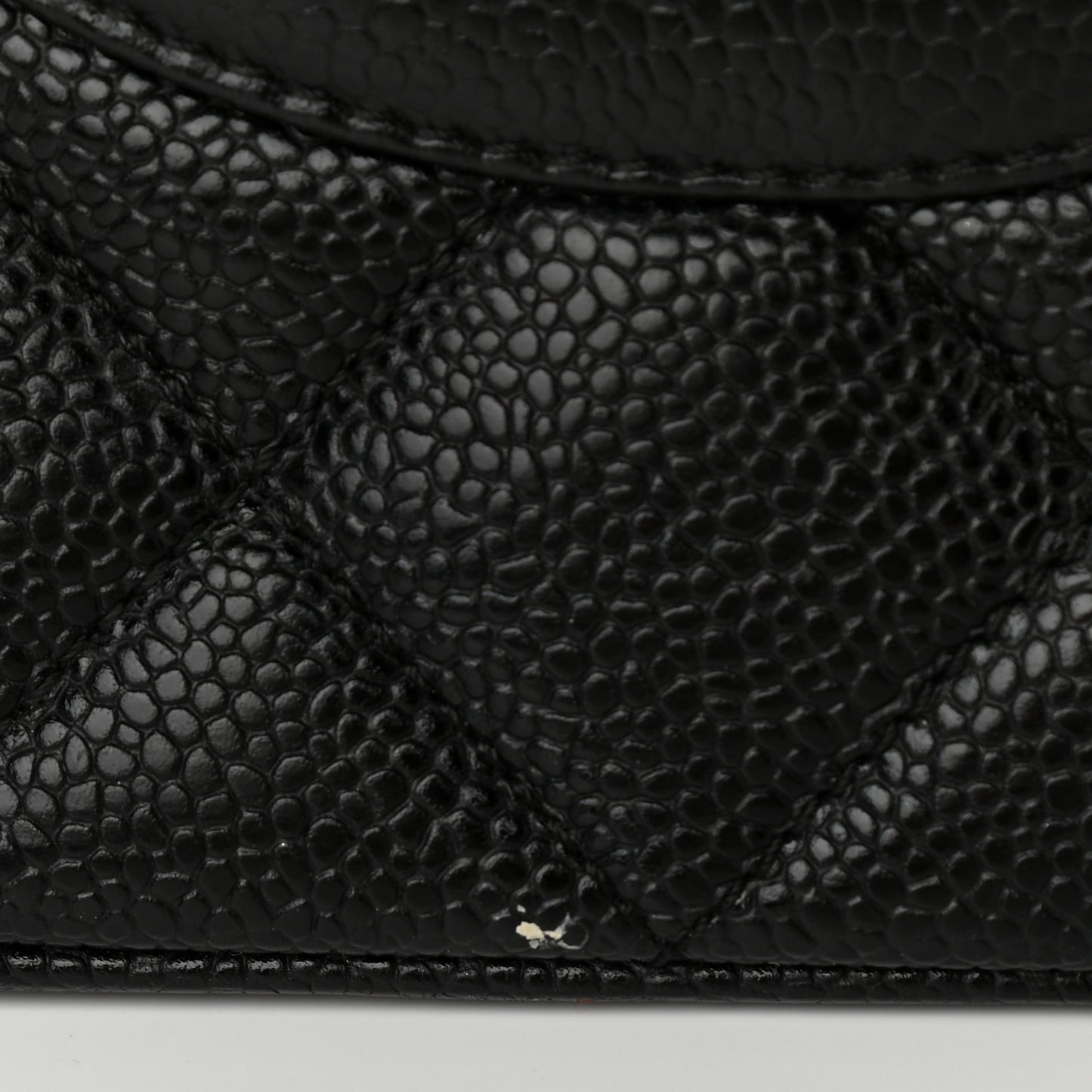 Caviar Quilted Medallion Tote Black