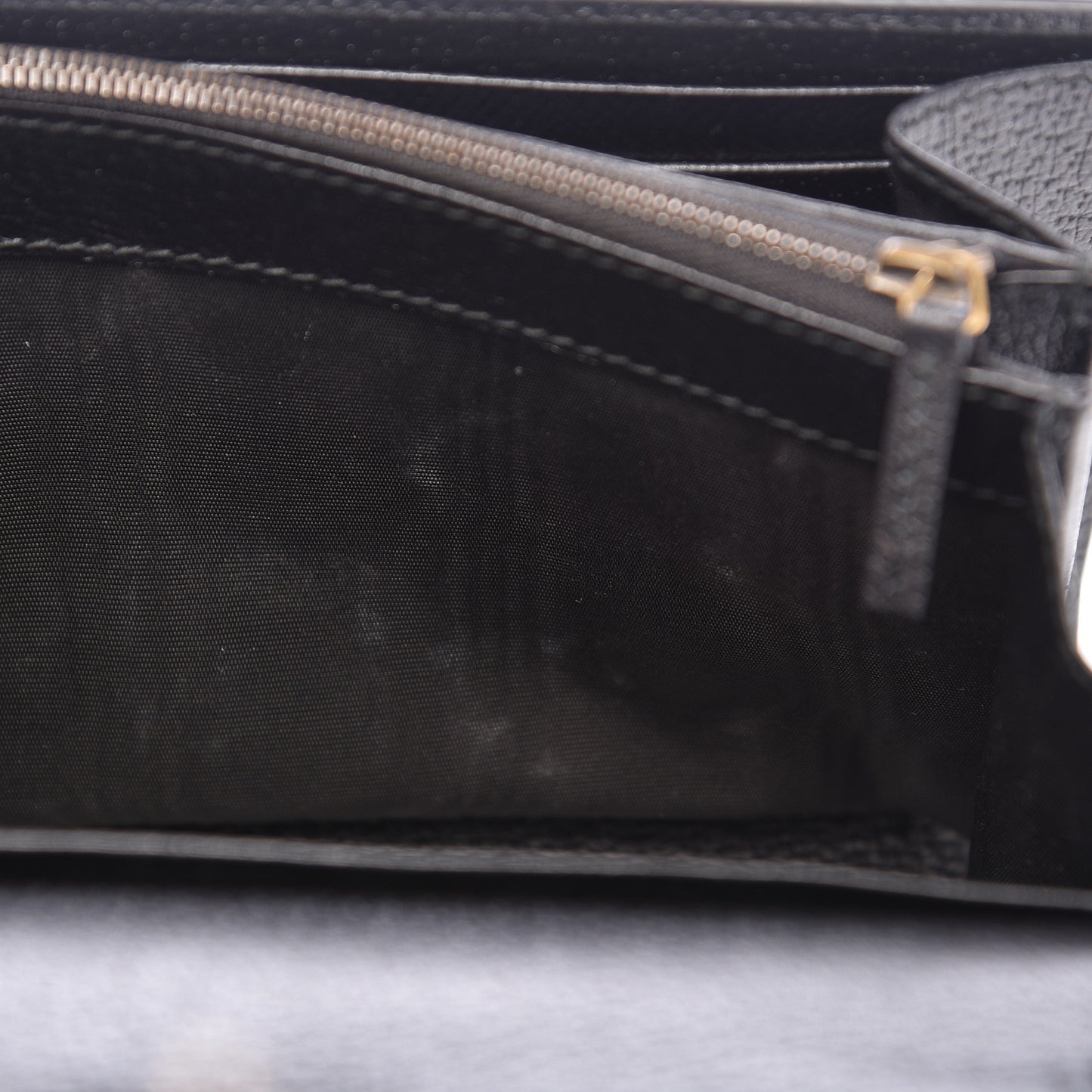 Calfskin Web Mini Dionysus Chain Wallet Black