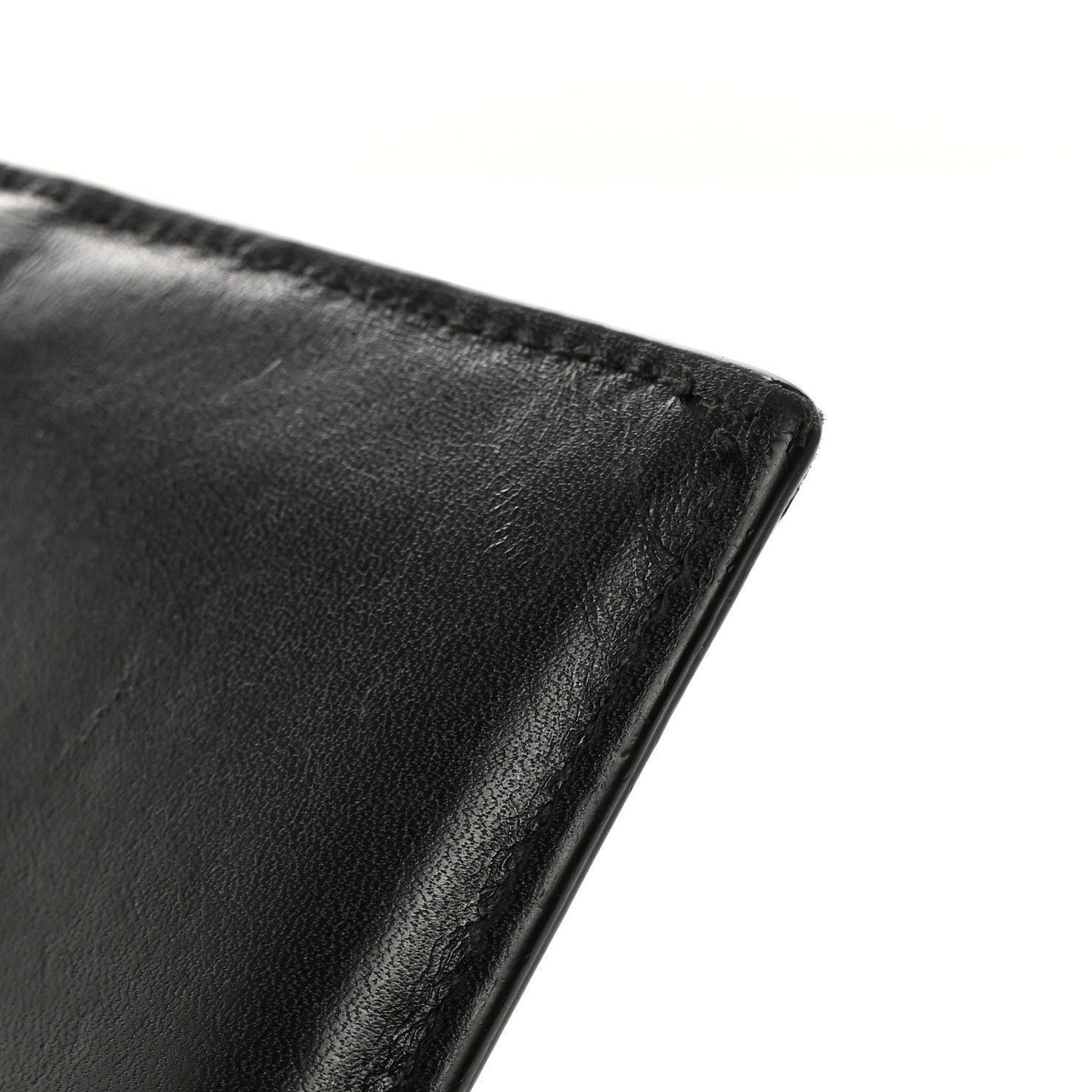 Saint Laurent Calfskin 5 Fragments Zip Pouch Card Holder Black 16 of 17
