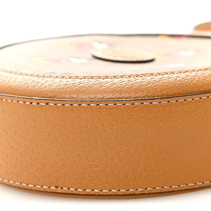 Gucci X DISNEY Mini Vintage GG Supreme Monogram Mickey Mouse Round Shoulder Bag Beige Vintage Sun Oil 10 of 11
