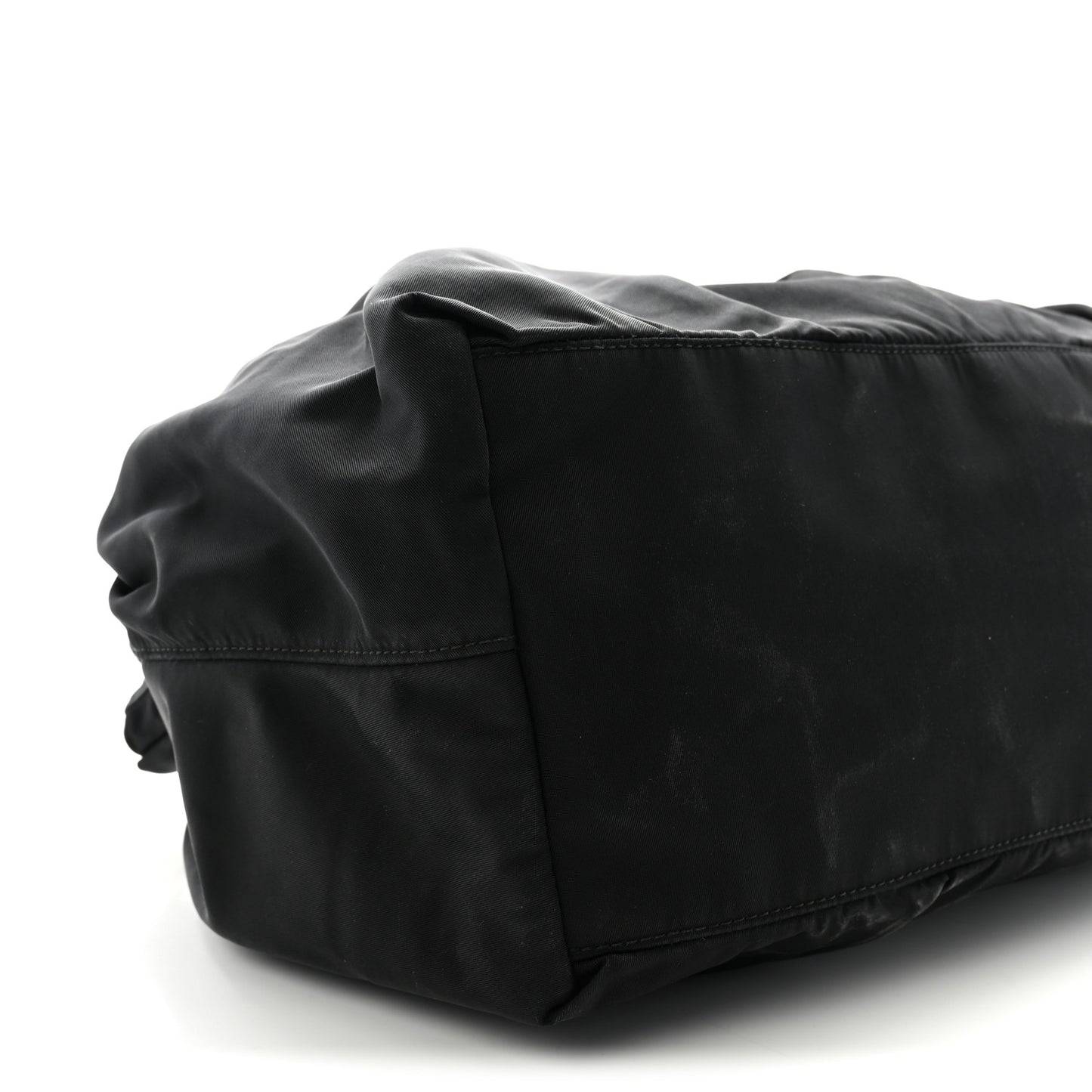 Tessuto Nylon Bow Shoulder Bag Black