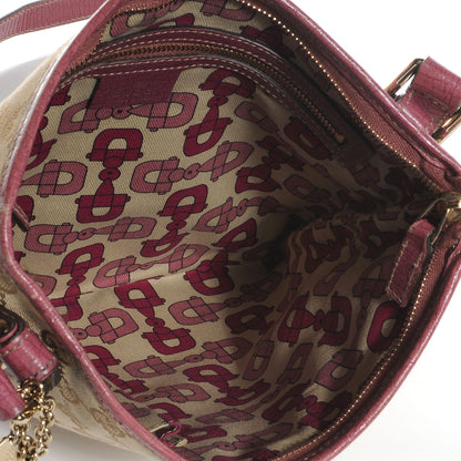 Gucci Monogram Web Jolicoeur Charms Messenger Pink Ebony 5 of 7