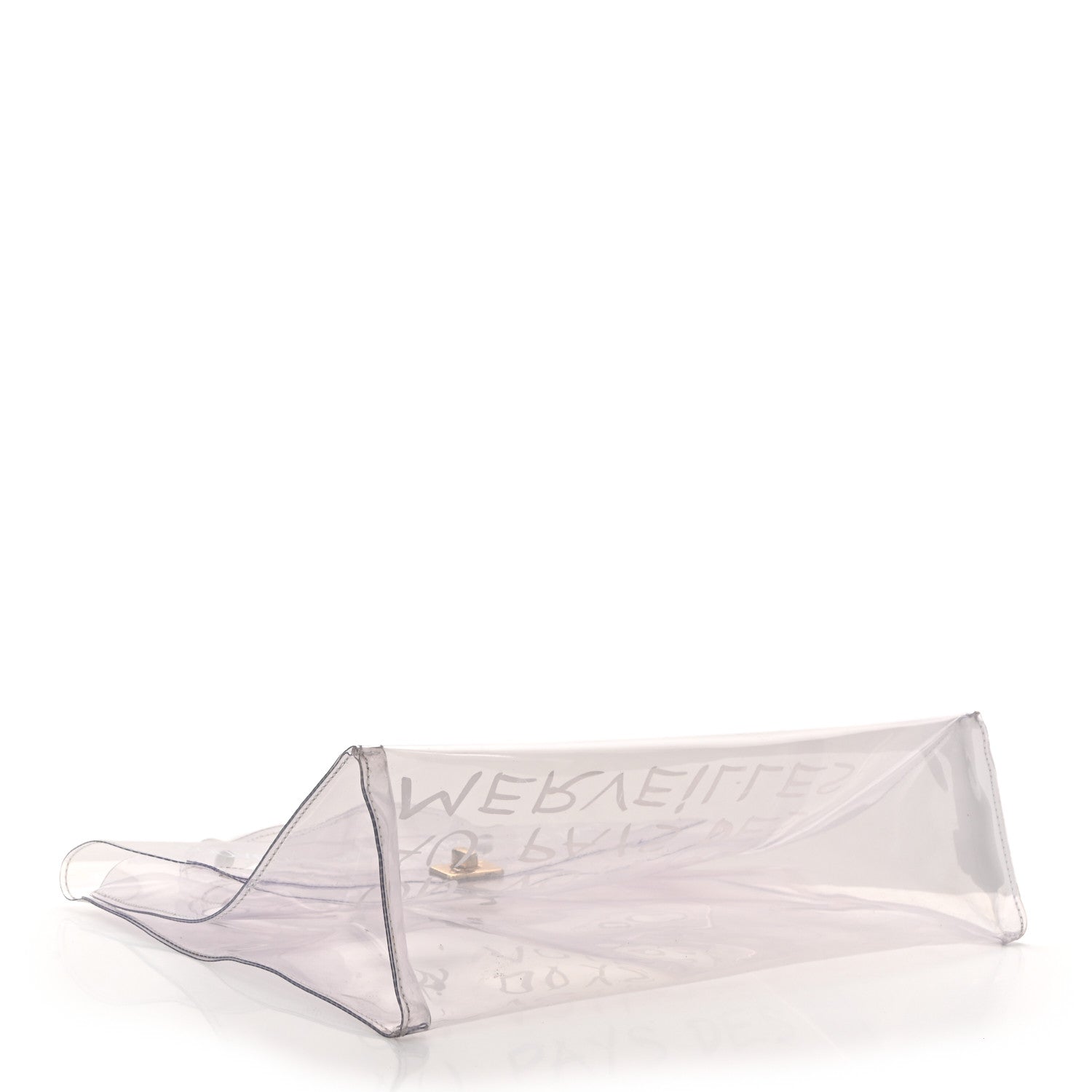 Hermes Vinyl Souvenir De L'Exposition Kelly Transparent 4 of 10
