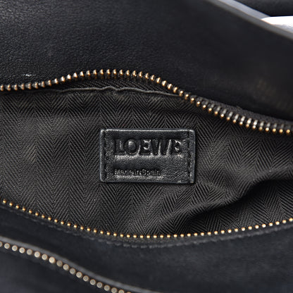 Loewe Calfskin Zipper Puzzle Bag Black 7 of 17