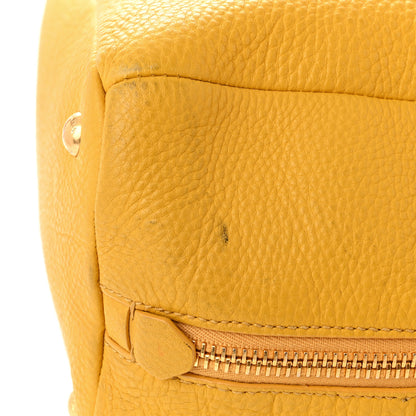 Prada Vitello Daino Side Zip Tote Mimosa 12 of 16