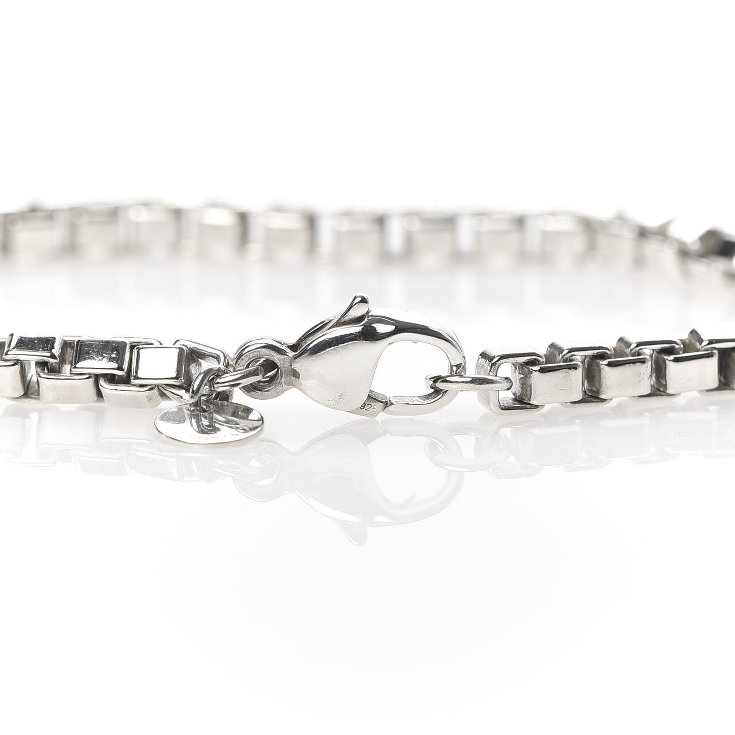 Sterling Silver 4mm Venetian Link Bracelet