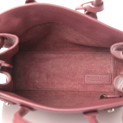 Saint Laurent Grained Calfskin Nano Supple Sac De Jour Dark Rose 4 of 10