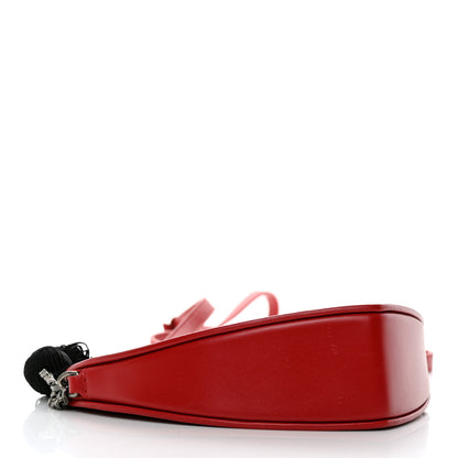 Saint Laurent Calfskin Heart Monogram Crossbody Red 4 of 10