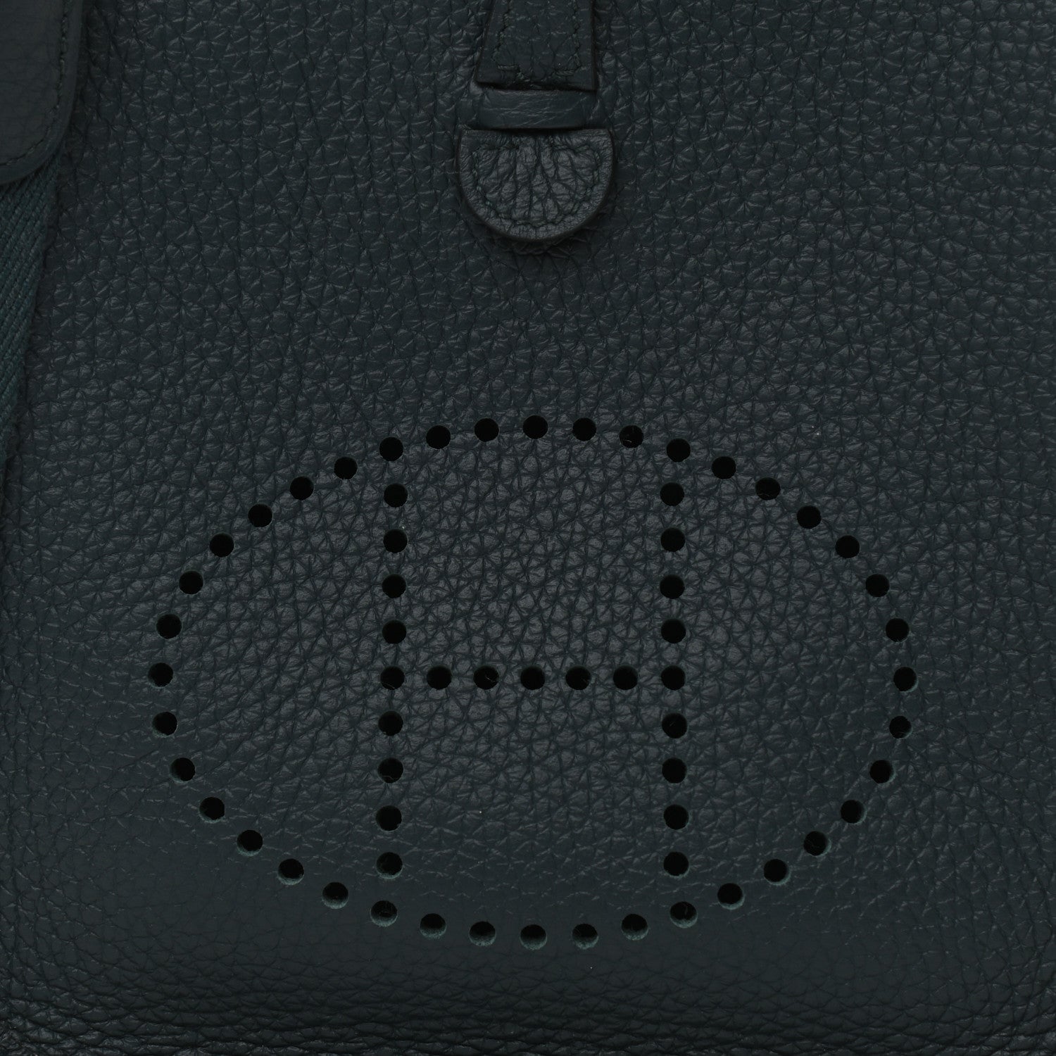 Hermes Taurillon Clemence Evelyne TPM Vert Cypress 7 of 10