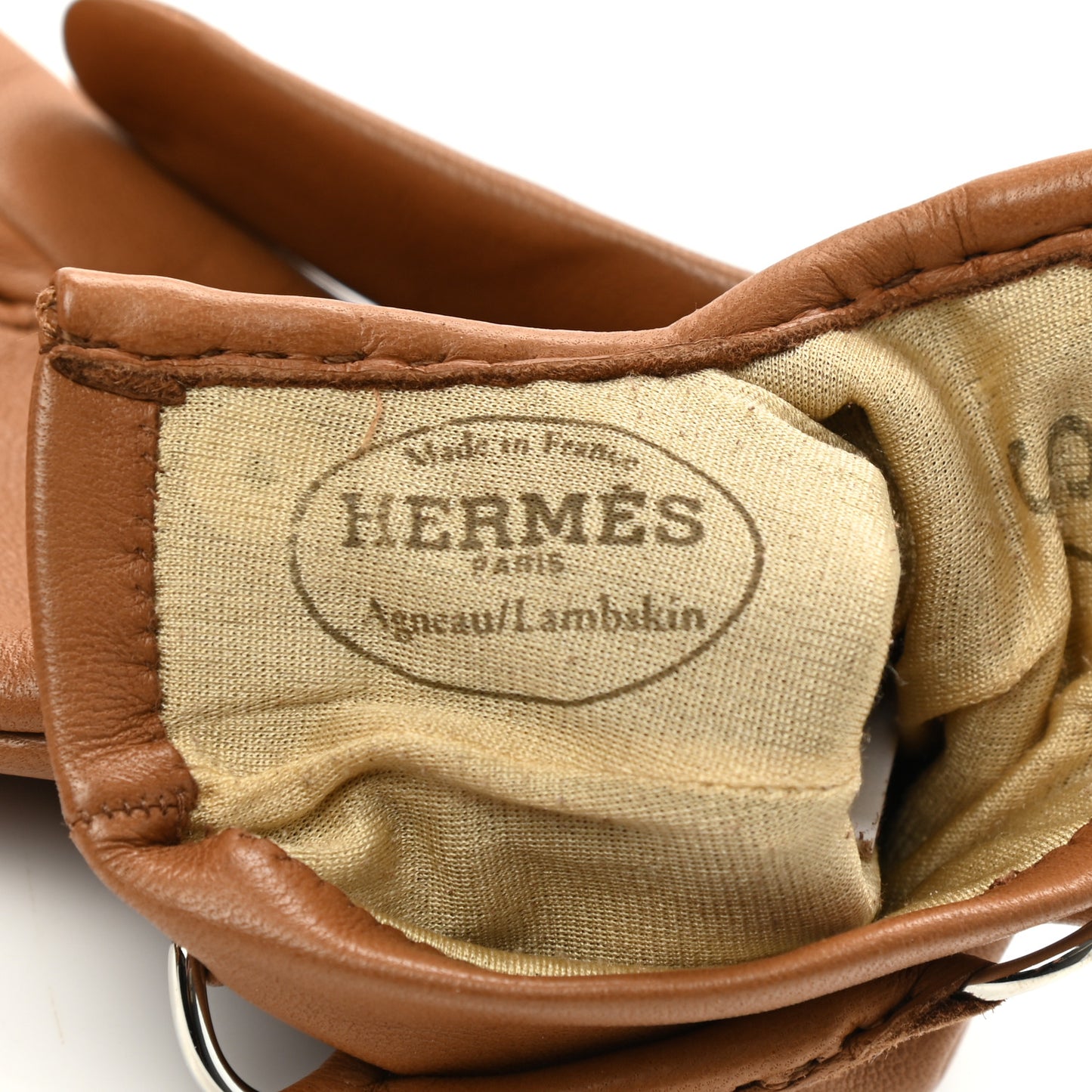 Lambskin Gloves 7 Brown