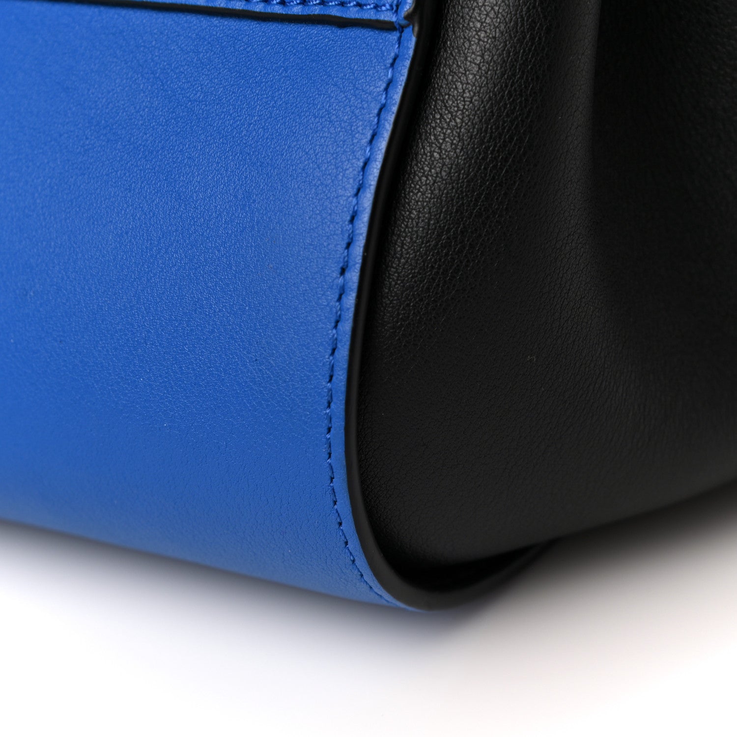 Loewe Calfskin Medium Hammock Shoulder Bag Electric Blue Black 11 of 15