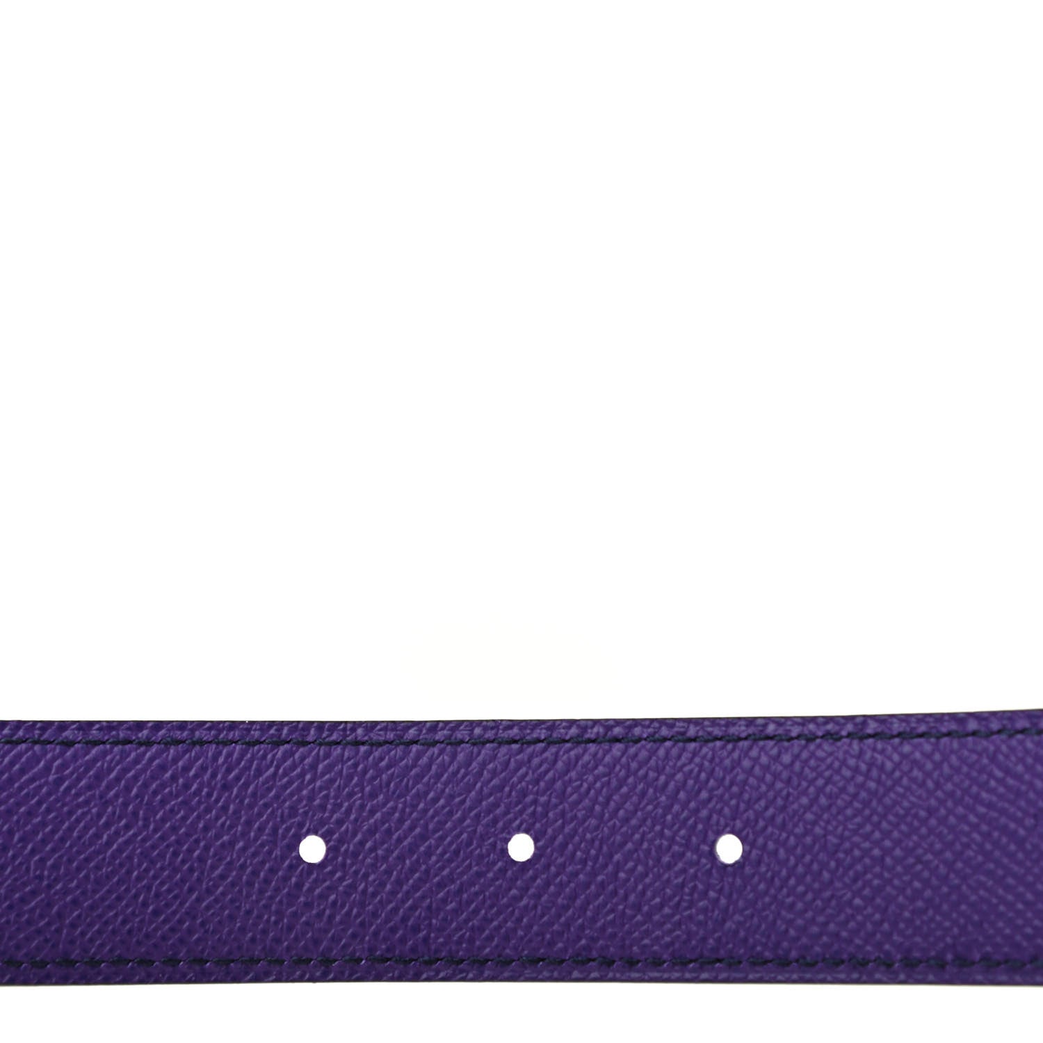 Hermes Epsom Swift 32mm Belt Strap 85 Crocus Bleu Hydra 5 of 6