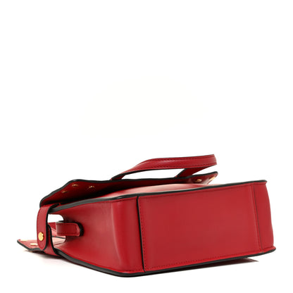 Fendi Vitello Grace Matte Small Flip Tote Fragola 4 of 11