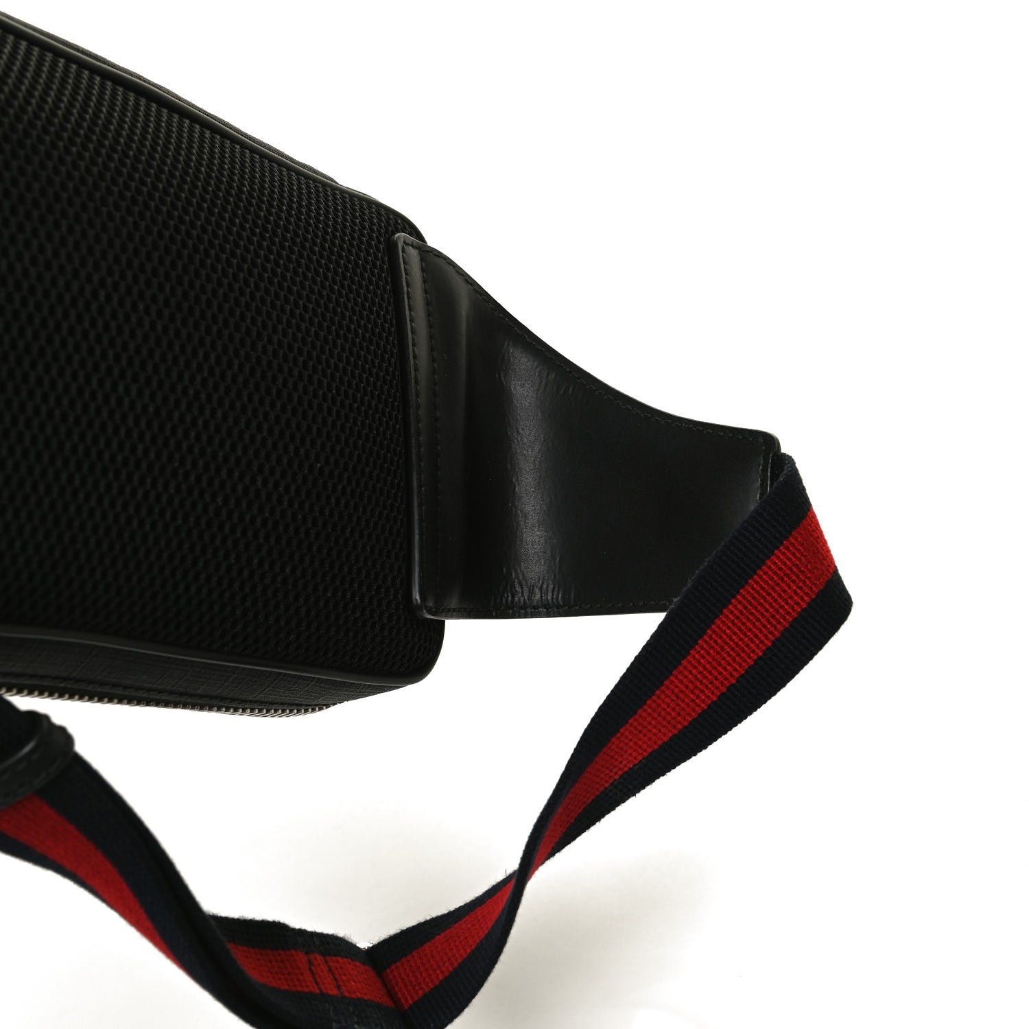 Gucci Soft GG Supreme Monogram Web Belt Bag Black Grey 29 of 35