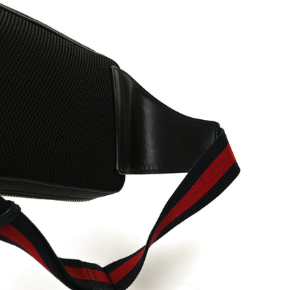 Gucci Soft GG Supreme Monogram Web Belt Bag Black Grey 29 of 35