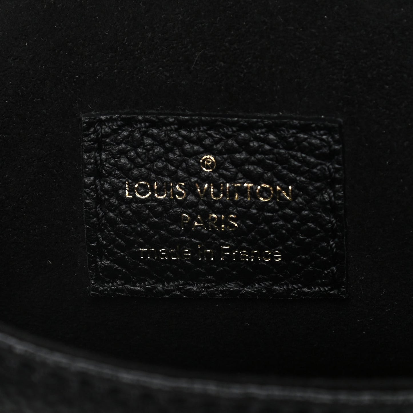 Empreinte Monogram Giant Tiny Backpack Black
