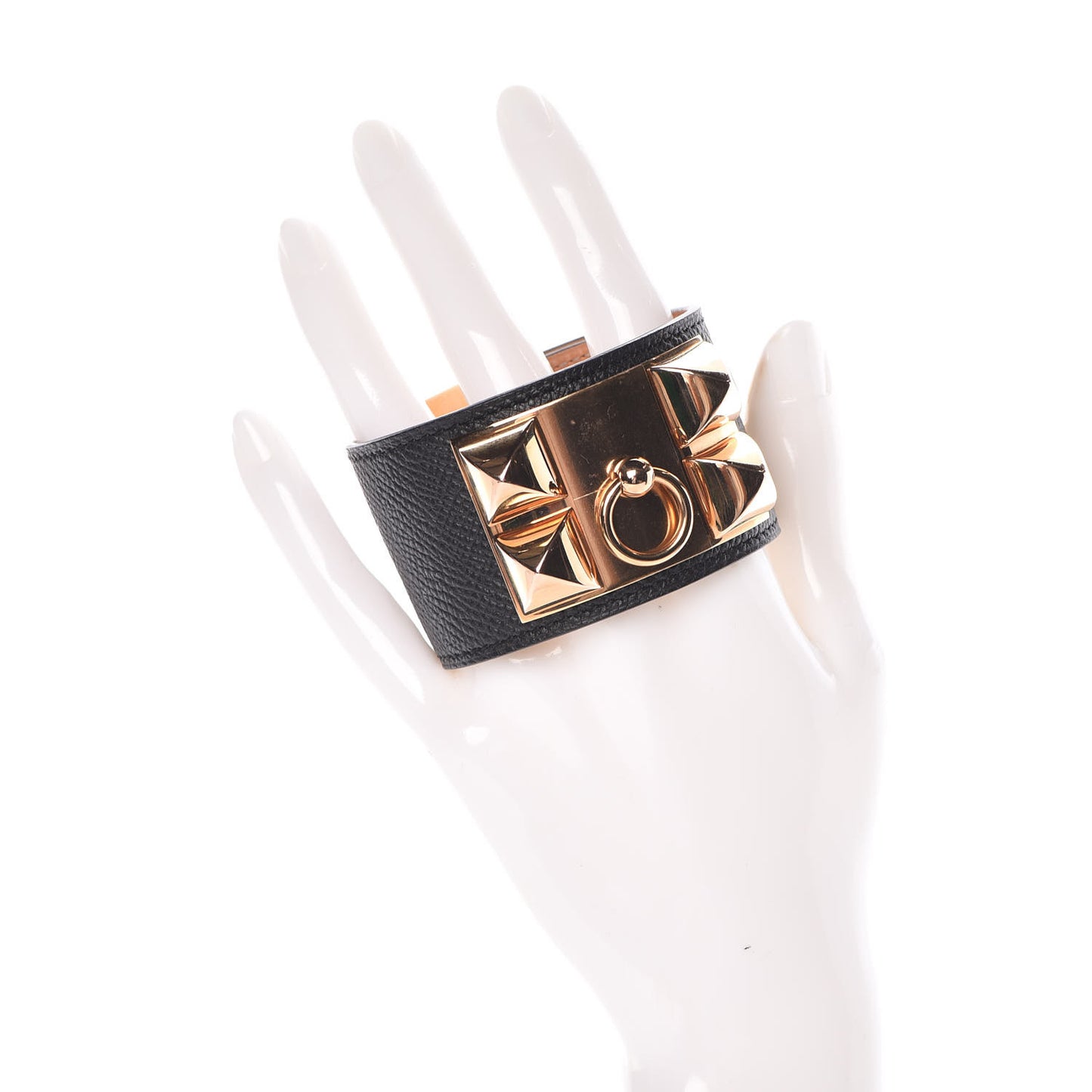 Epsom Collier de Chien CDC Bracelet S Black