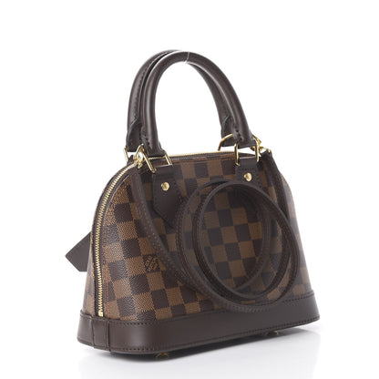 Louis Vuitton Damier Ebene Alma BB 2 of 10