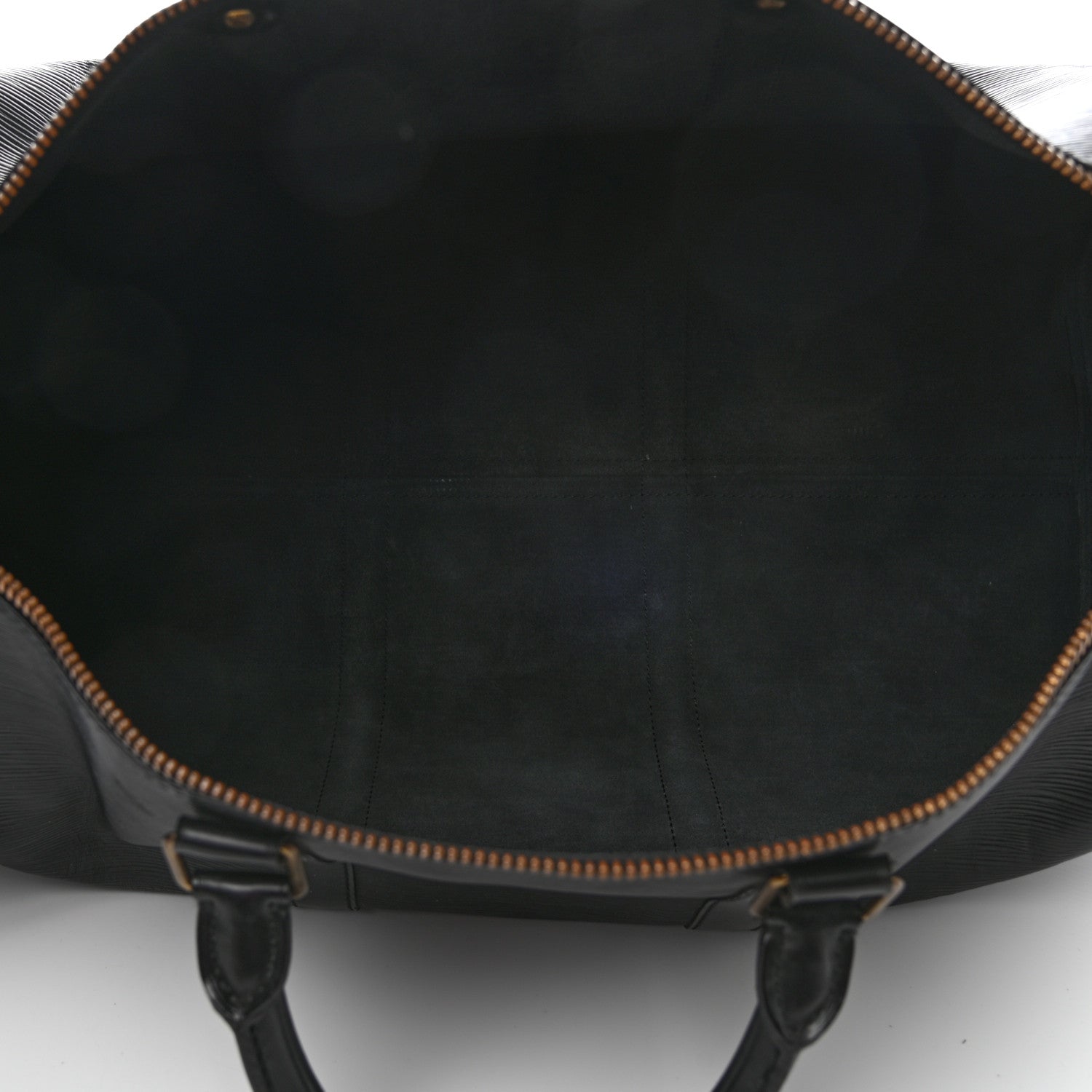 Louis Vuitton Epi Keepall 50 Black 5 of 15