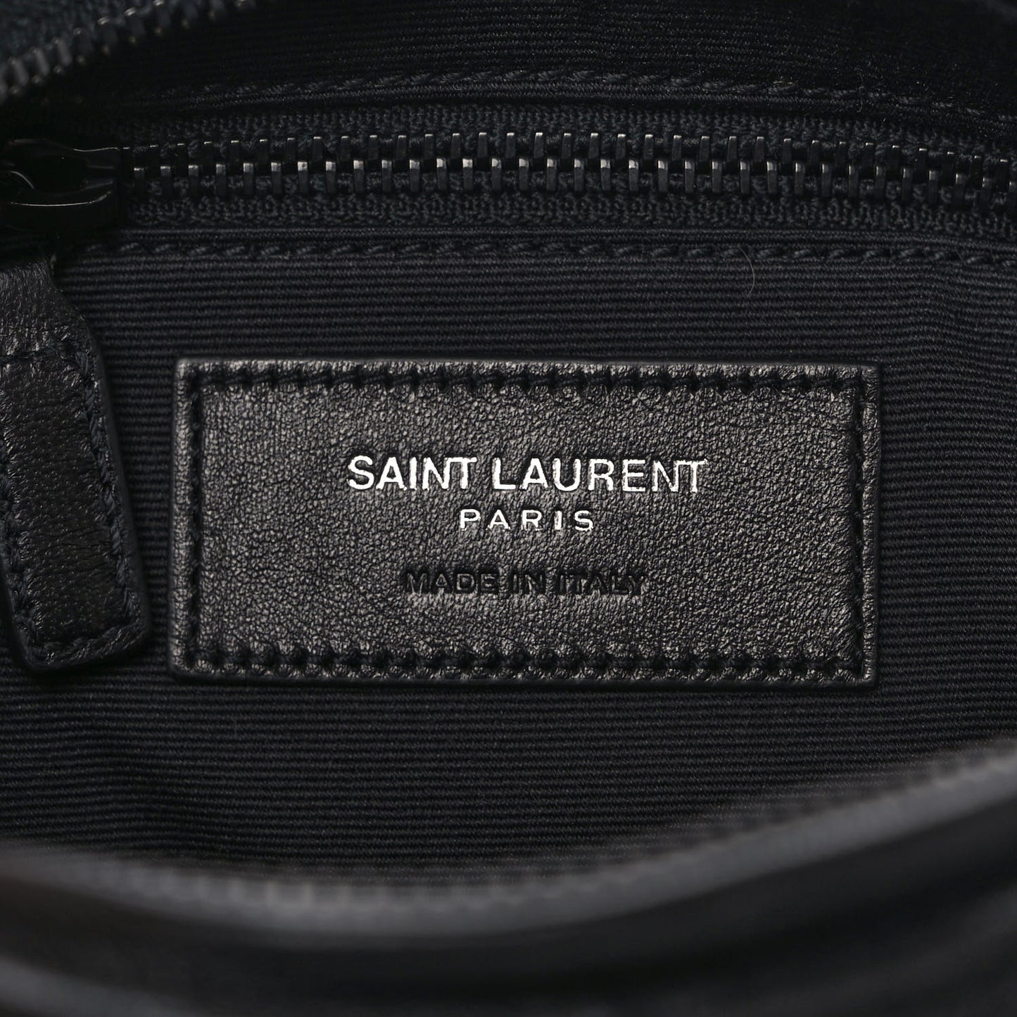 Lambskin Matelasse Monogram East West Rider Bag Black