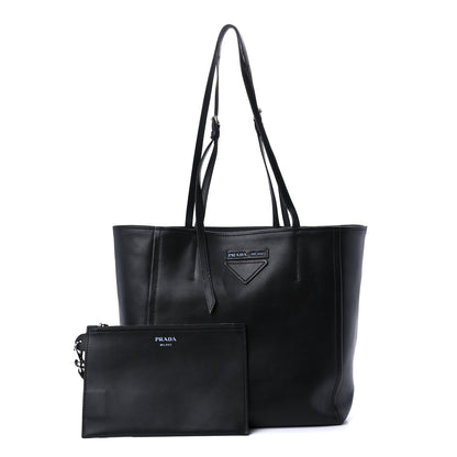 Prada Grace Lux Light Small Concept Shopper Tote Black Astrale 1 of 14