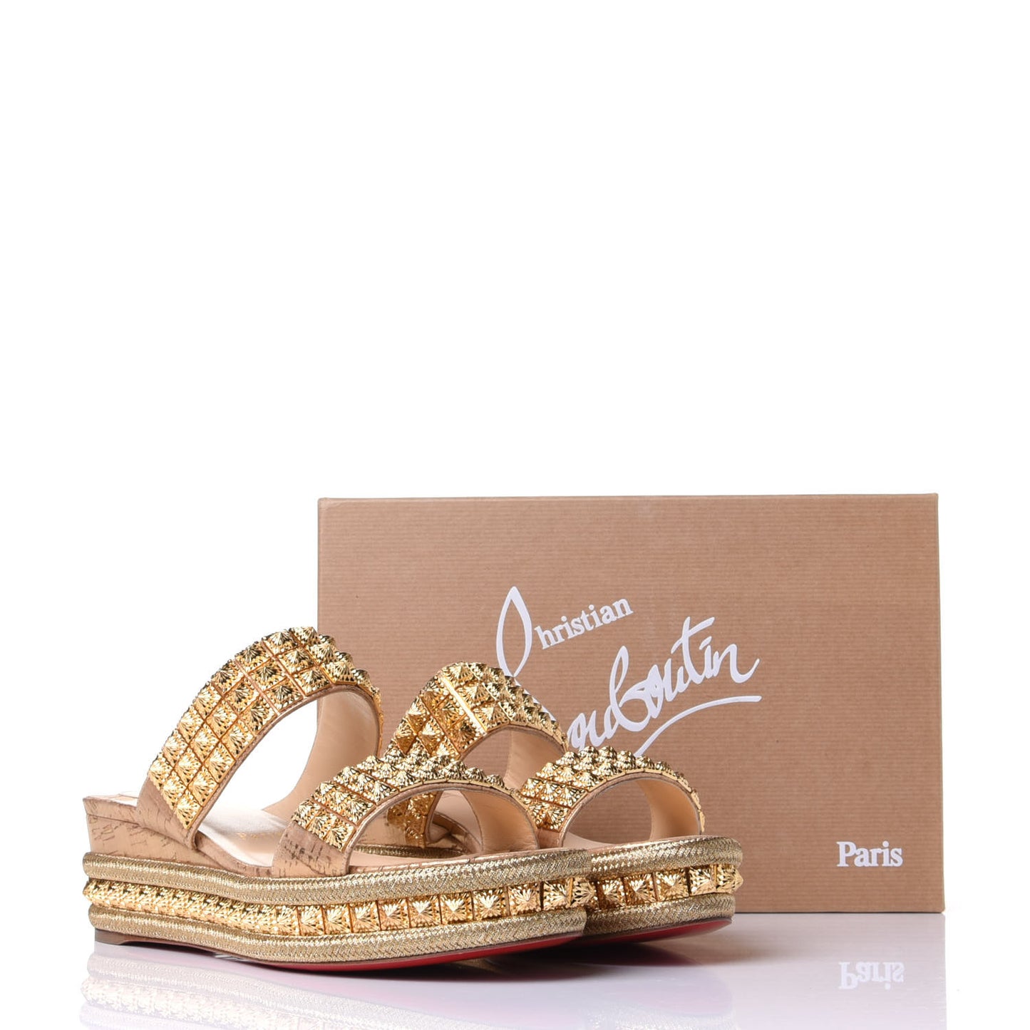 Liege Pepite 60 Platform Sandals 40 Version Gold