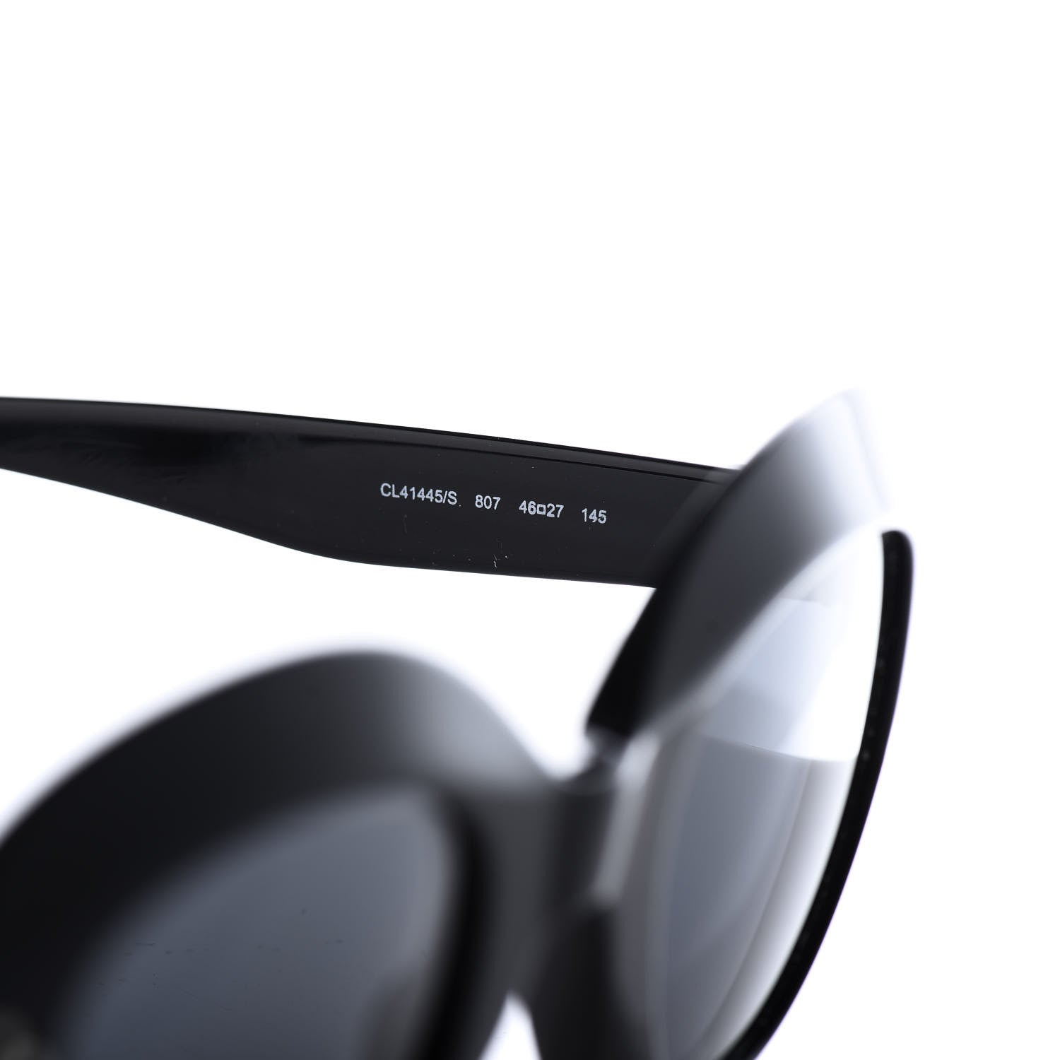 Celine Acetate Lola Sunglasses CL 41445/S Black 5 of 8