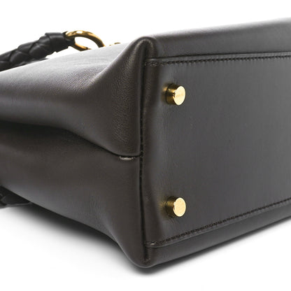 Bottega Veneta Silky Calfskin Medium Andiamo Shoulder Bag Fondant 8 of 9
