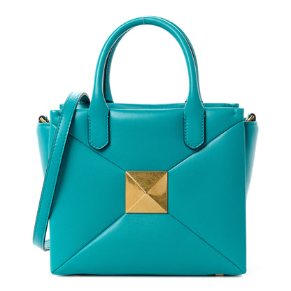 Valentino Garavani Nappa Small One Stud Handbag Marine Green 1 of 11