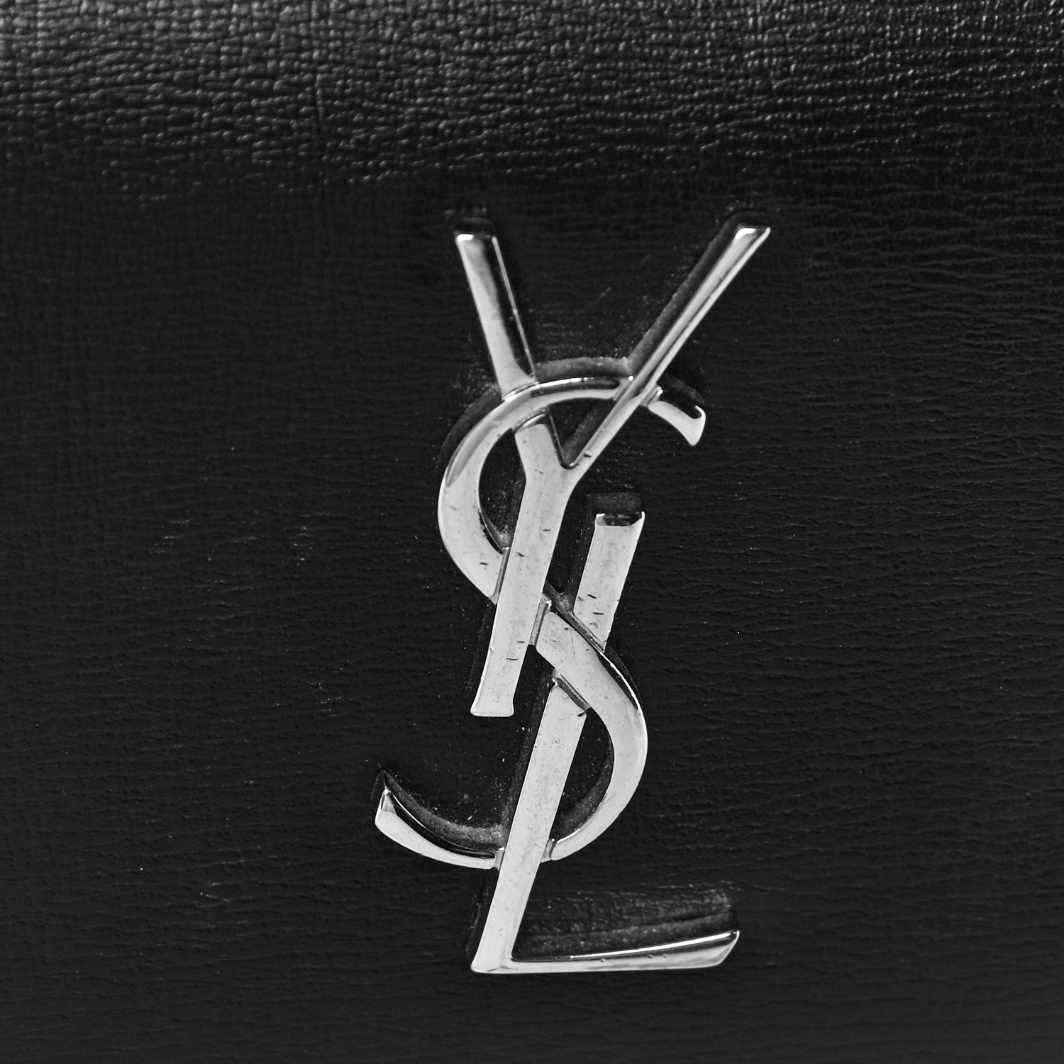 Saint Laurent Calfskin Monogram Sunset Chain Wallet Black 10 of 10